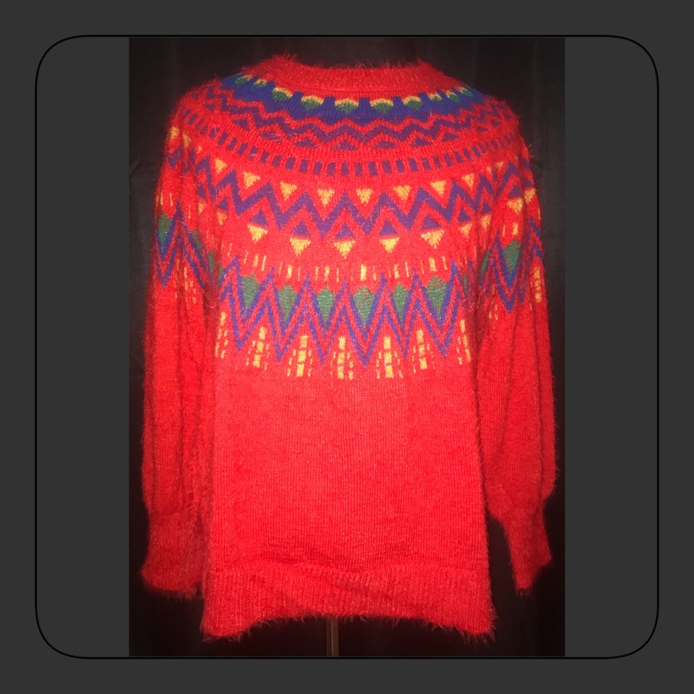 Time And Tru  Pullover Sweater MEDIUM (8-10)  NWT